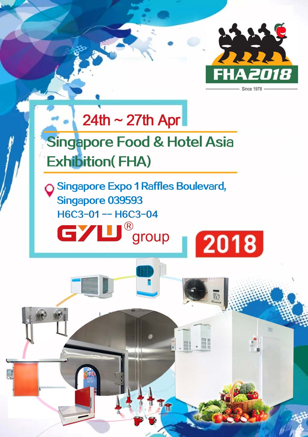 FOOD, HOTEL & TOURISM BALI 2018_Cold Storage Door_Refrigeration Equipment